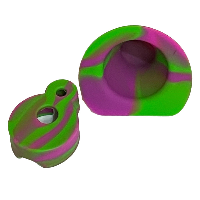Dab Rite - Replacement Silicone Covers - Purple & Green Swirl - The Cave