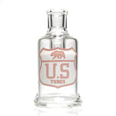 US Tubes - Dry Catcher V2 - 14mm 45° - White & Pink Highway Label - The Cave