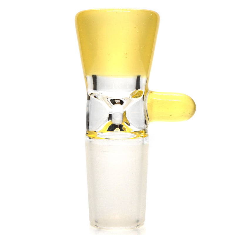 Unity Glassworks - Single Hole Martini Slide - 18mm - CFL Pastel Serum - The Cave