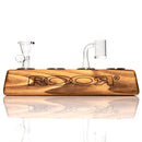 ROOR - Small 4 Hole Slide Holder - 14mm - Dark Wood - The Cave