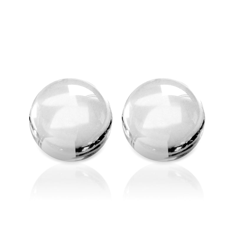 Ruby Pearl Co - Clear Sapphire - 6mm - 2 Pack - The Cave
