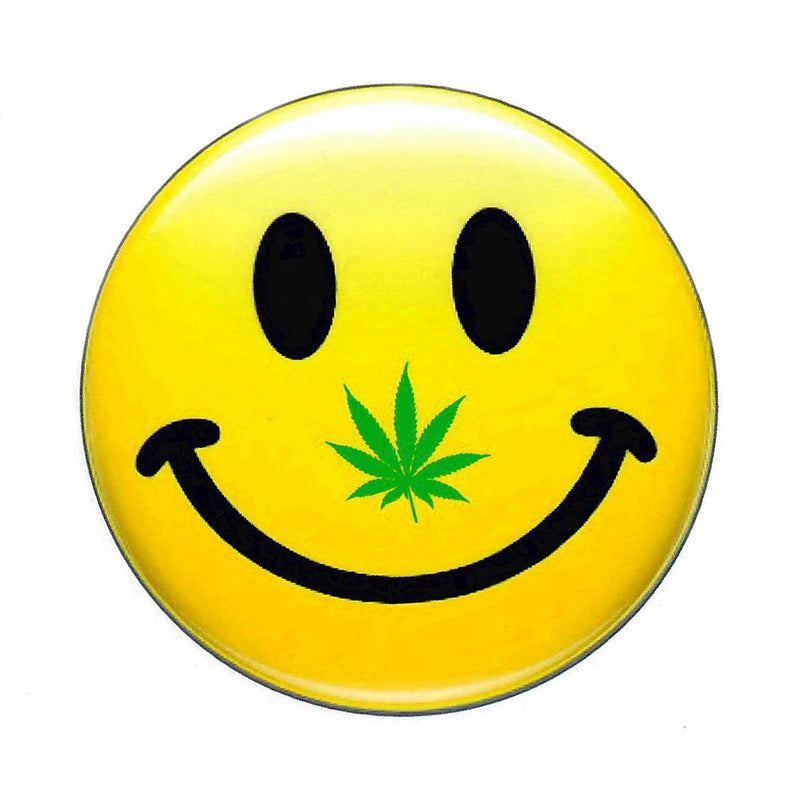 Culture Sticker - Herb Smiley 4" - The Cave