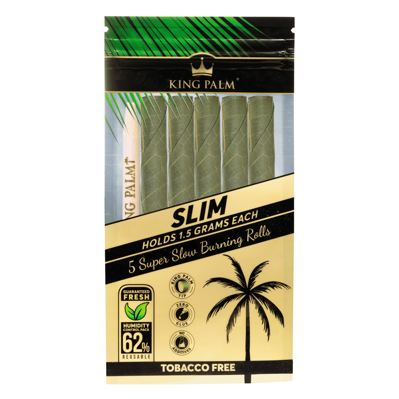 King Palm - Slim Rolls - 5 Pack - The Cave
