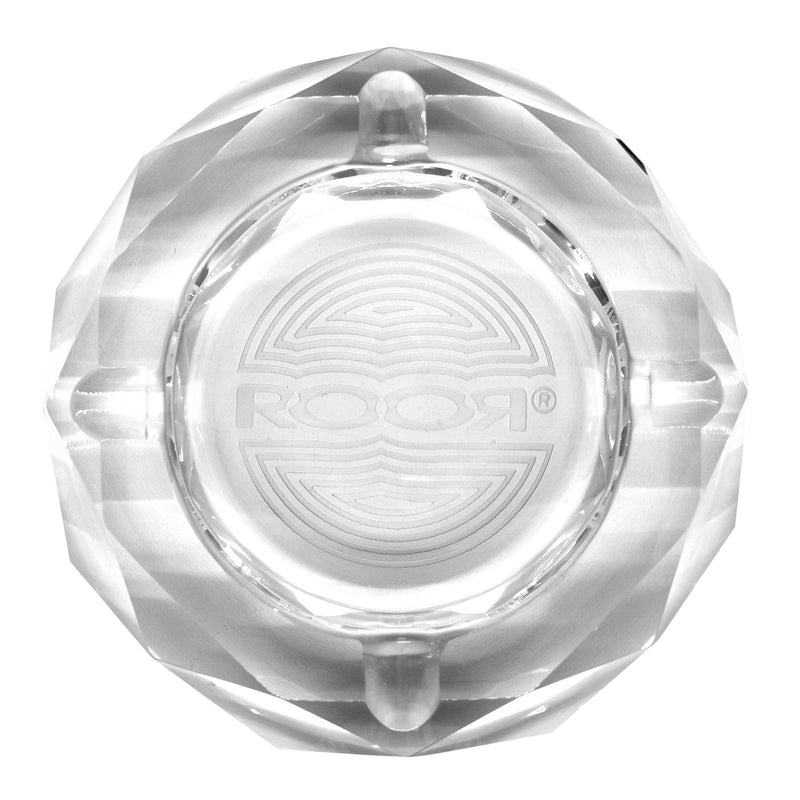 ROOR - Glass Crystal Cut Ashtray - Wave - The Cave