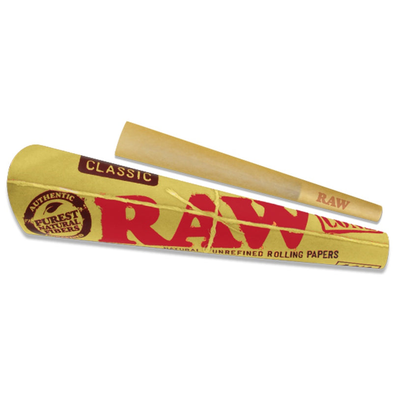 RAW - 1.25 Classic - 6 Cones - Single Pack - The Cave