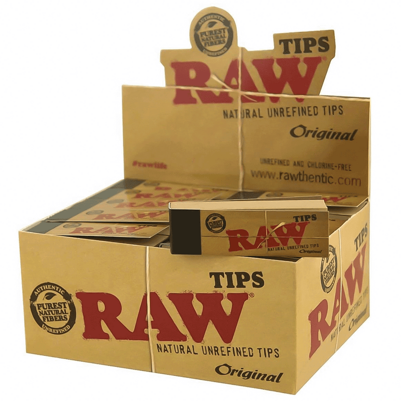 RAW - Classic Tips - 50 Pack Box - The Cave