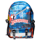Backwoods Artist Back Pack - Blue & Orange Digital - The Cave