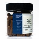 Biokemp - Hemp Filter Tips - 10mm Jar - Leaf Design - 100ct - The Cave