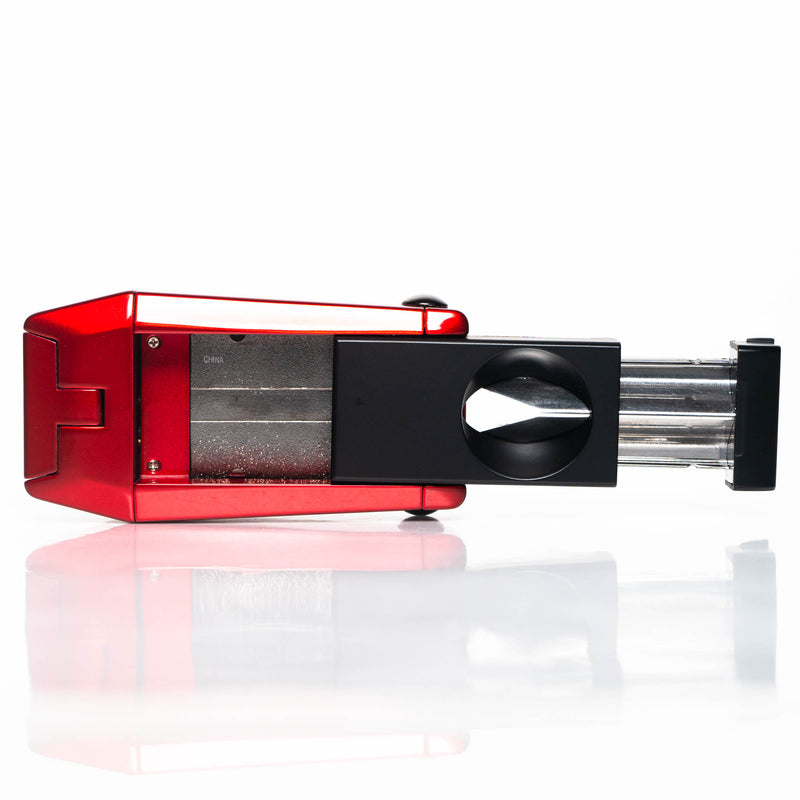 Colibri - Jet Lighter w/ V-Cut - Quantum - Red & Black - The Cave