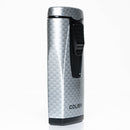 Colibri - Jet Lighter - Monaco - Silver Carbon Fiber Print - The Cave