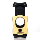 Colibri - Cigar Cutter - S-Cut - Brushed Gold w/ Black Blades - The Cave