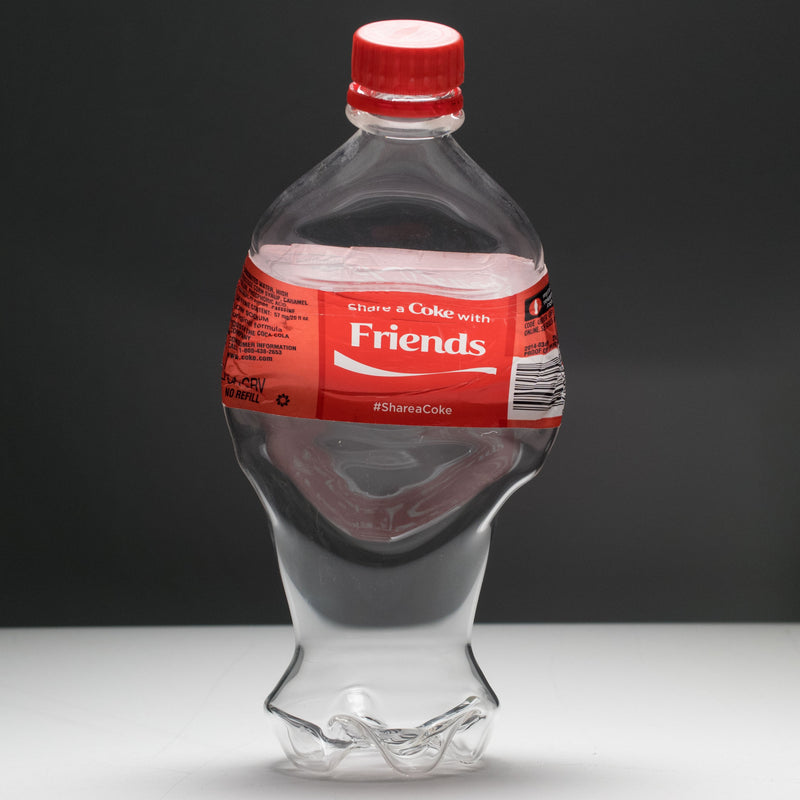 Matt Eskuche - Trash Drinking Bottle - Coca Cola - The Cave