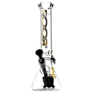 ROOR.US - Intro Collector Series - 99 Series - 14" Beaker 50x5 - Gold & Black - The Cave