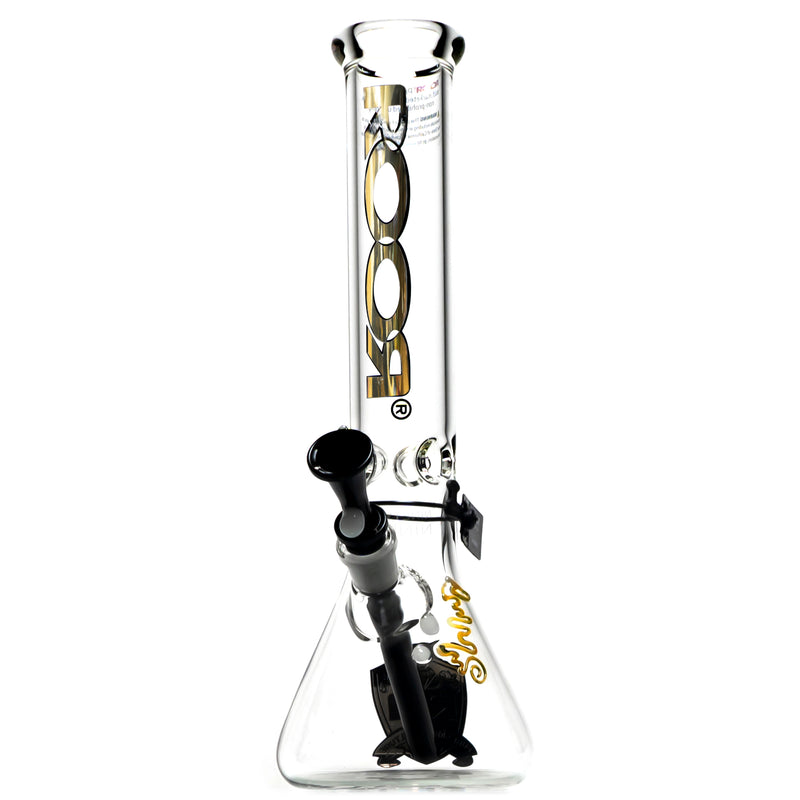 ROOR.US - Intro Collector Series - 99 Series - 14" Beaker 50x5 - Gold & Black - The Cave