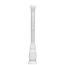 US Tubes - 24/18mm Female 3 Slit Downstem 6.5" - White - The Cave
