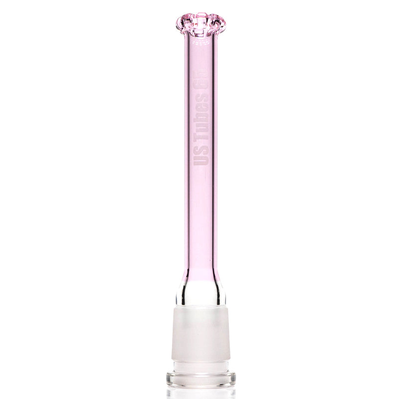 US Tubes - 29/18mm Female Circ Downstem 6.5" - Pink - The Cave