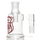 US Tubes - Dry Catcher - 18mm 90° - Pink Highway Outline - The Cave