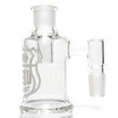 US Tubes - Dry Catcher - 18mm 90° - White Highway Outline - The Cave