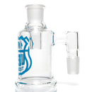 US Tubes - Dry Catcher - 18mm 90° - Light Blue Highway Outline - The Cave