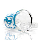 US Tubes - Dry Catcher - 18mm 90° - Light Blue Highway Outline - The Cave