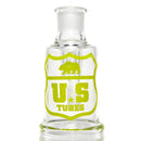 US Tubes - Dry Catcher - 18mm 90° - Lime Green Highway Outline - The Cave
