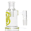 US Tubes - Dry Catcher - 18mm 90° - Lime Green Highway Outline - The Cave