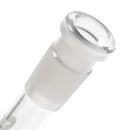 US Tubes - 18/14mm Female 5 Slit Downstem 6.0" - Clear w/ Orange Label - The Cave