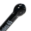 US Tubes - 24/14mm Female 3 Slit Downstem 6.5" - Black - The Cave