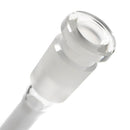 US Tubes - 24/14mm Female 3 Slit Downstem 6.5" - White - The Cave