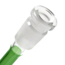 US Tubes - 24/14mm Female 3 Slit Downstem 6.0" - Green - The Cave