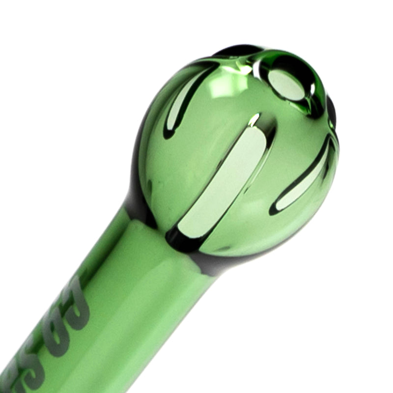 US Tubes - 24/18mm Female 3 Slit Downstem 6.5" - Green - The Cave