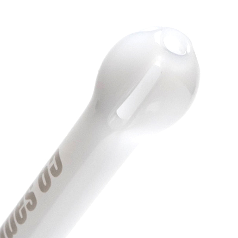 US Tubes - 24/18mm Female 3 Slit Downstem 6.5" - White - The Cave