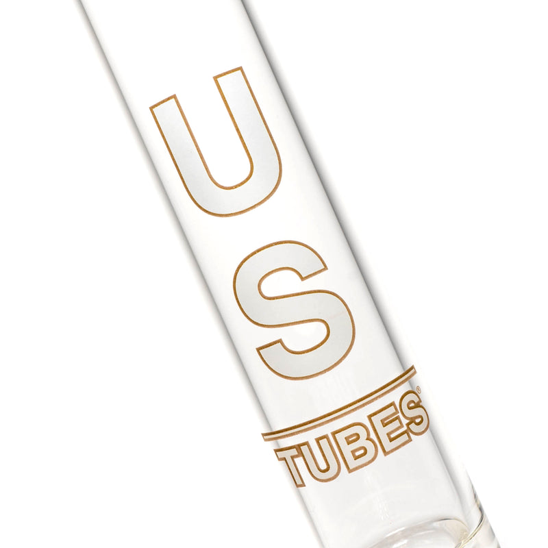 US Tubes - 14" Beaker 50x5 - Constriction - Brown Vertical Label - The Cave