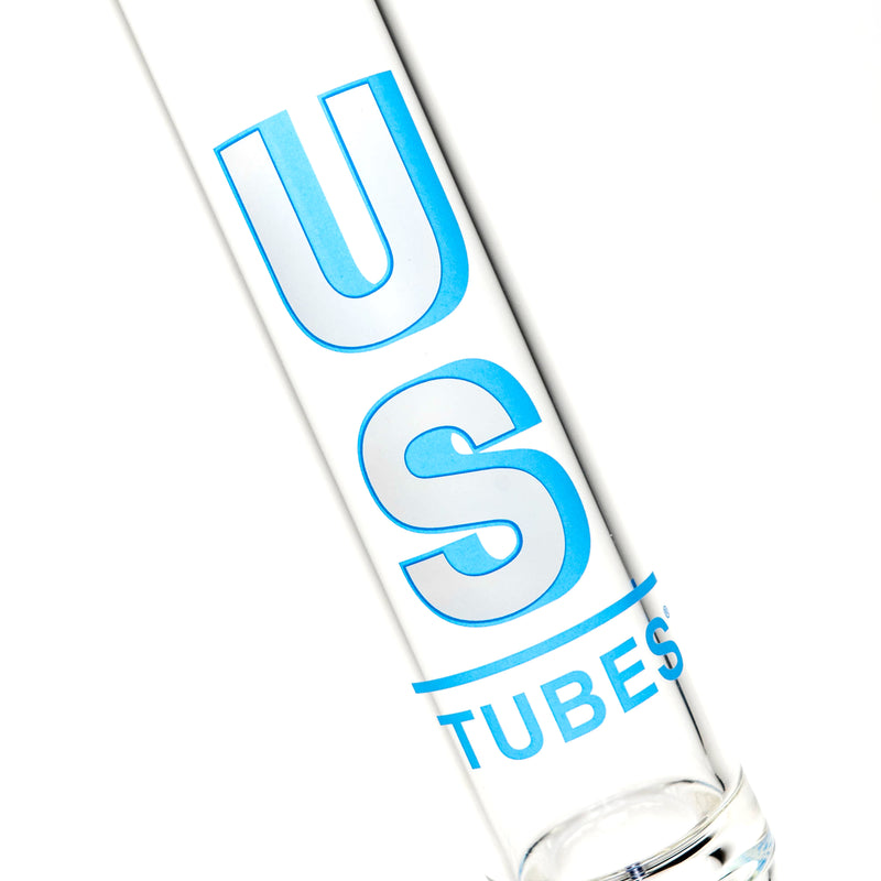 US Tubes - 14" Beaker 50x5 - Constriction - Blue Shadow Label - The Cave