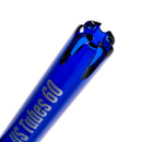 US Tubes - 14" Beaker 50x5 - Constriction - Blue Shadow Label - The Cave